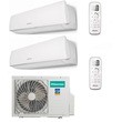 Hisense AMW2-18U4RXC+AMS-09UW4RVEDB00 х 2 мульти сплит-система (2 комнаты, 55м2) R32